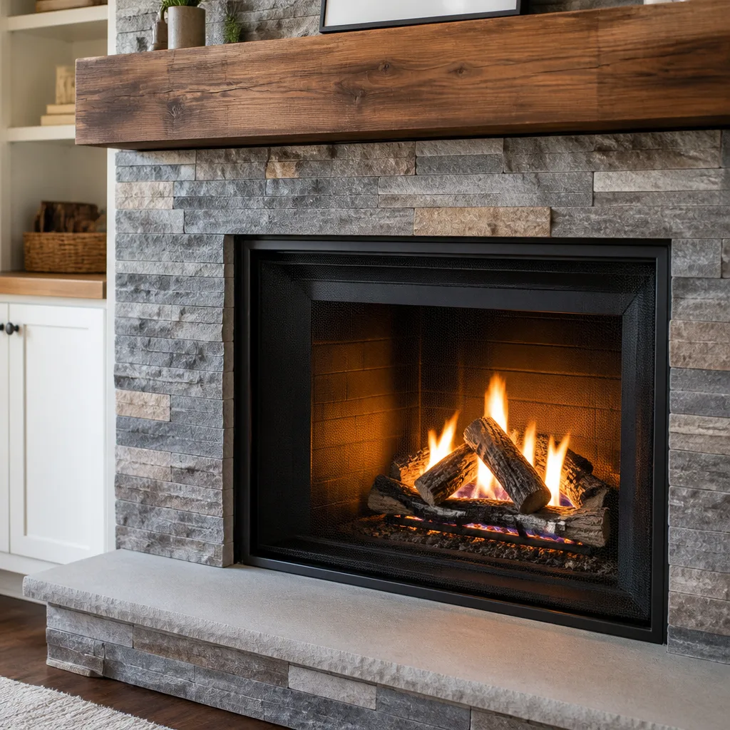 Gas fireplace service